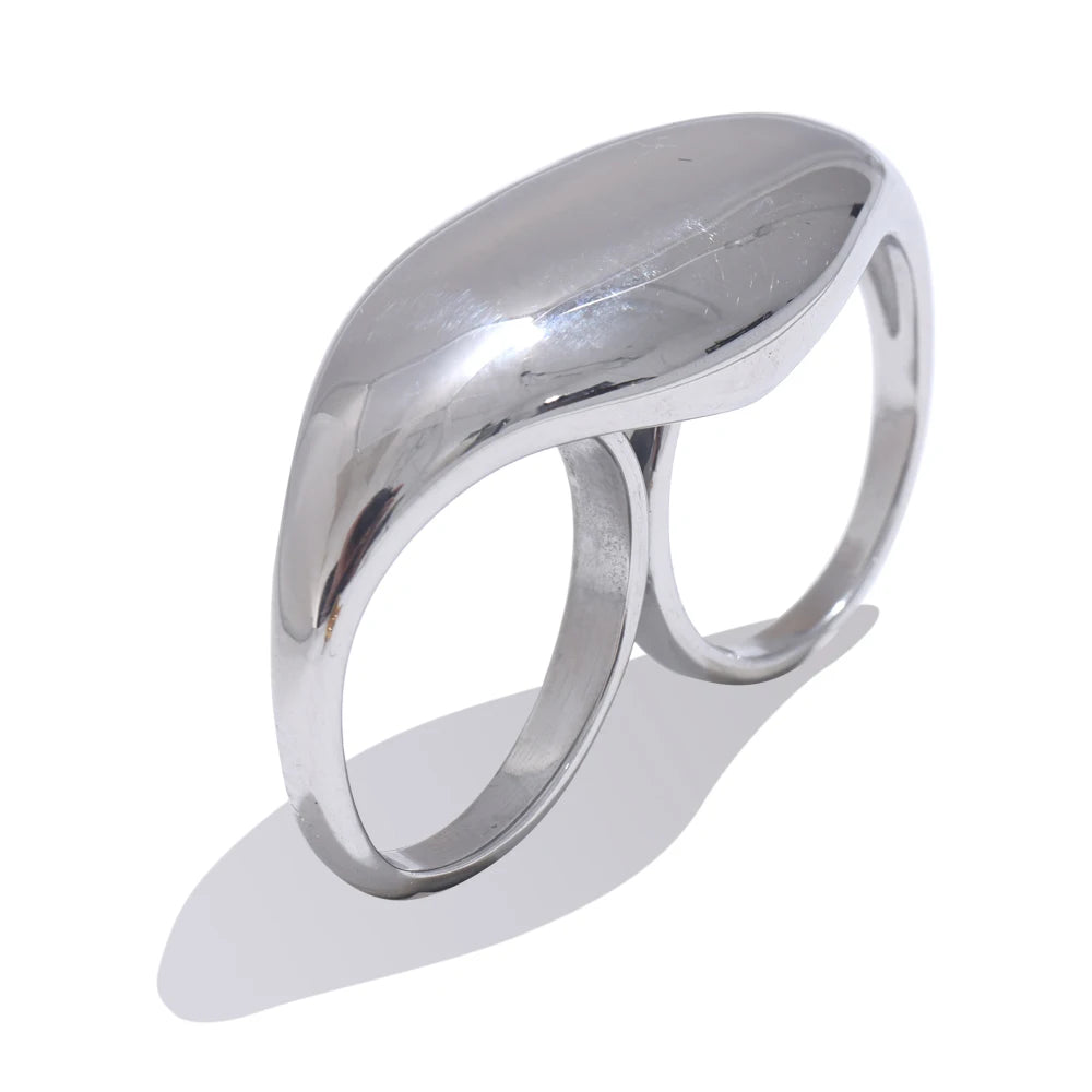 Vireo Double Arc Ring
