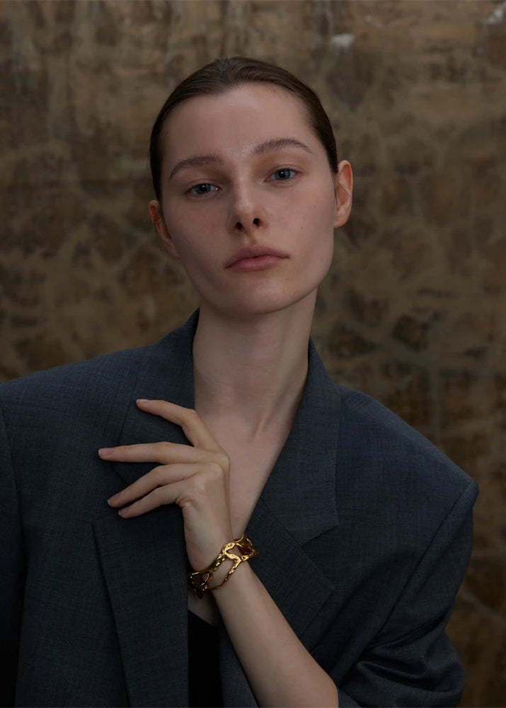 Mira Liquid Metal Cuff