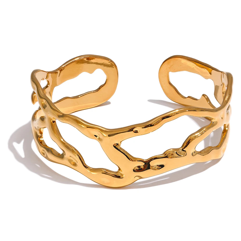 Mira Liquid Metal Cuff