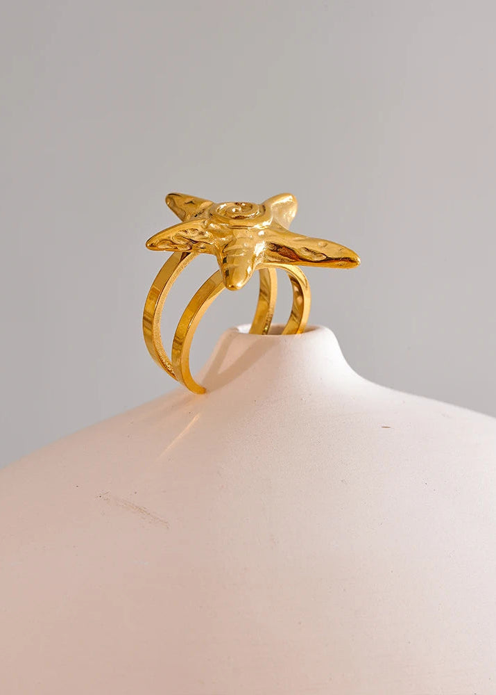 Aurelia Starfish Ring