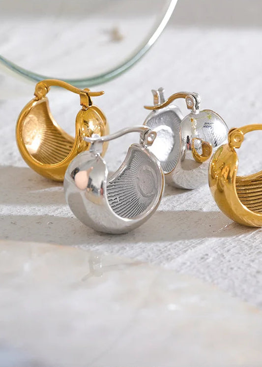 Solenne Ripple Hoops